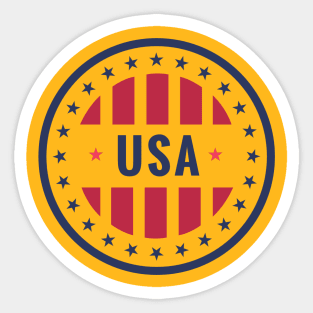 Independence Day America Sticker